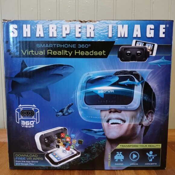 Sharper Image Virtual Reality Headset - Picture 2 of 5